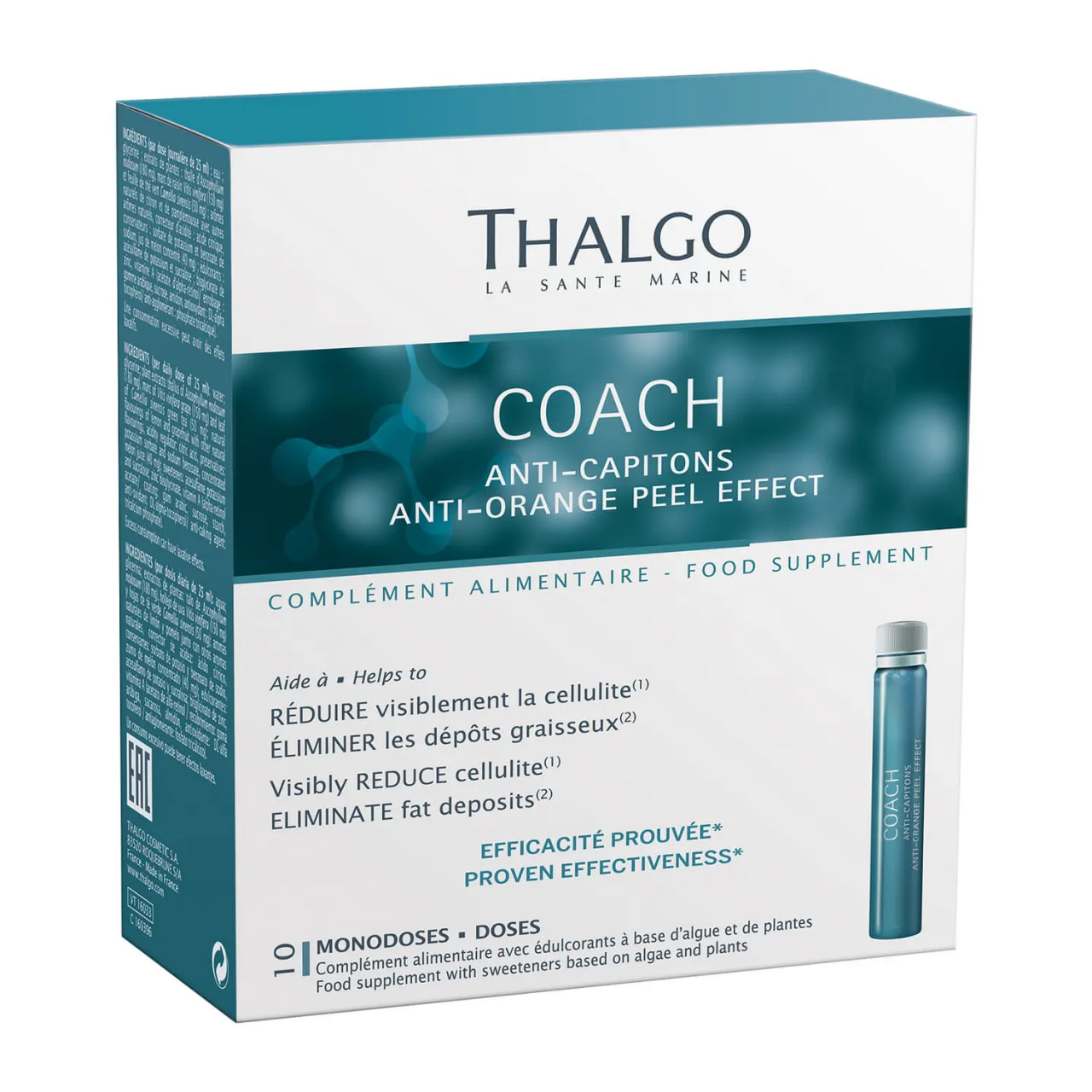Thalgo Coach Anti-Orange Peel Effect - Ампули проти ефекту «апельсинової кірки» 10шт
